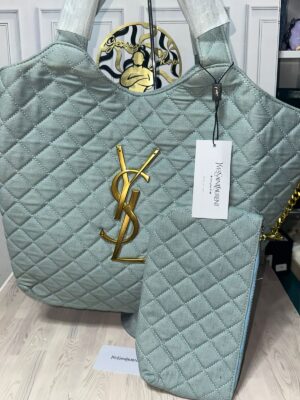 Bolso YSL celeste