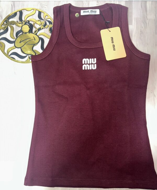 Musculosa Miu Miu